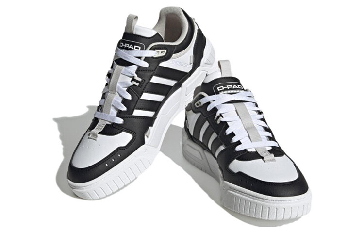 Кроссовки Adidas Neo Skateboarding Unisex, черный/белый — фото 3