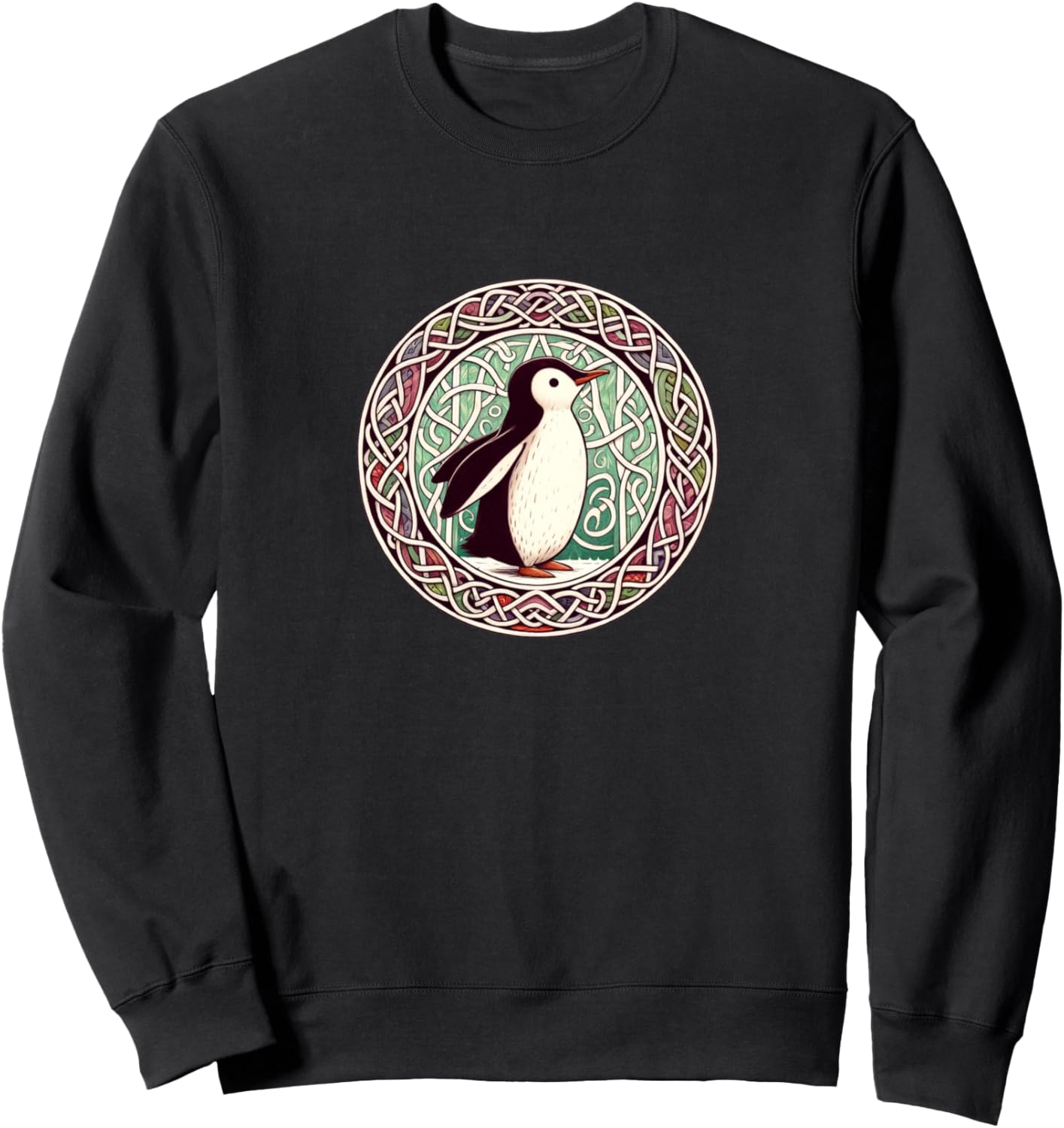 

Толстовка с изображением пингвина Retro Penguin Lover Snugg, черный