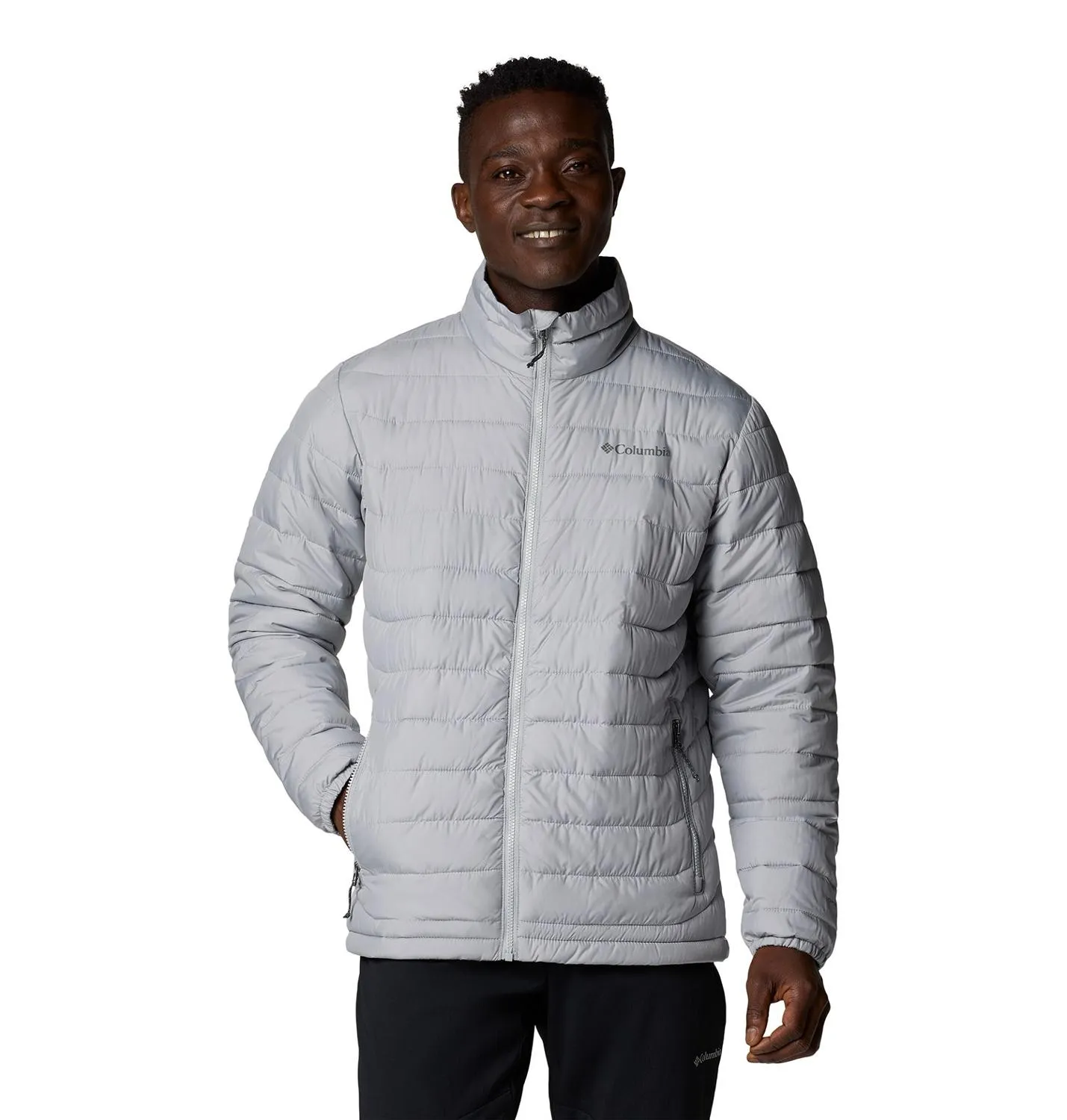 

Парка утепленная Powder Lite II мужская Columbia, Columbia Grey