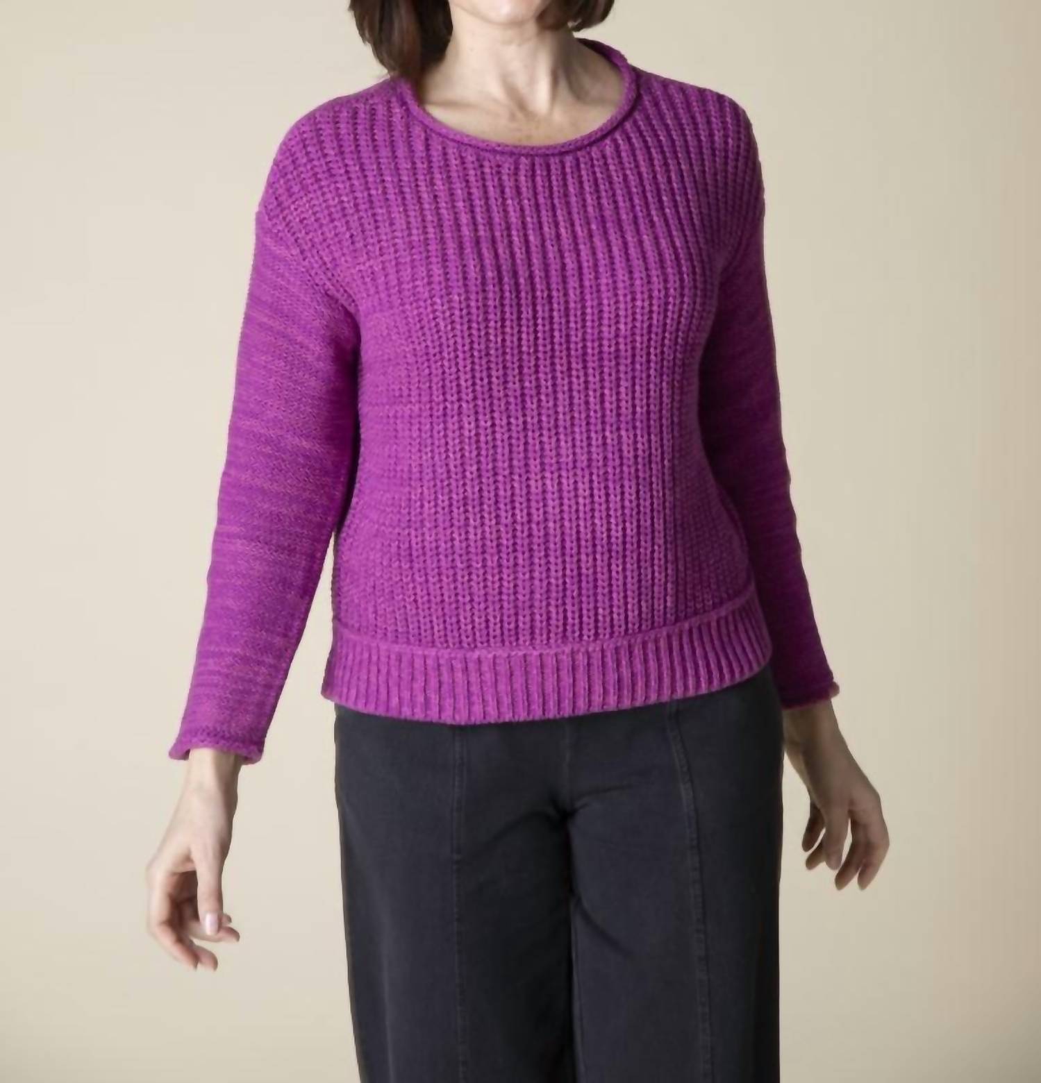 

Джемпер с круглым вырезом Easy Crew Neck в цвете Jam Habitat, Jam