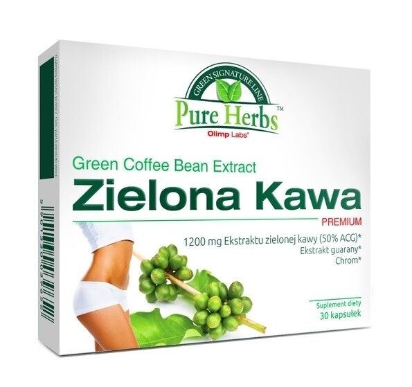 

Препарат, способствующий снижению веса Olimp Zielona Kawa Premium , 30 шт