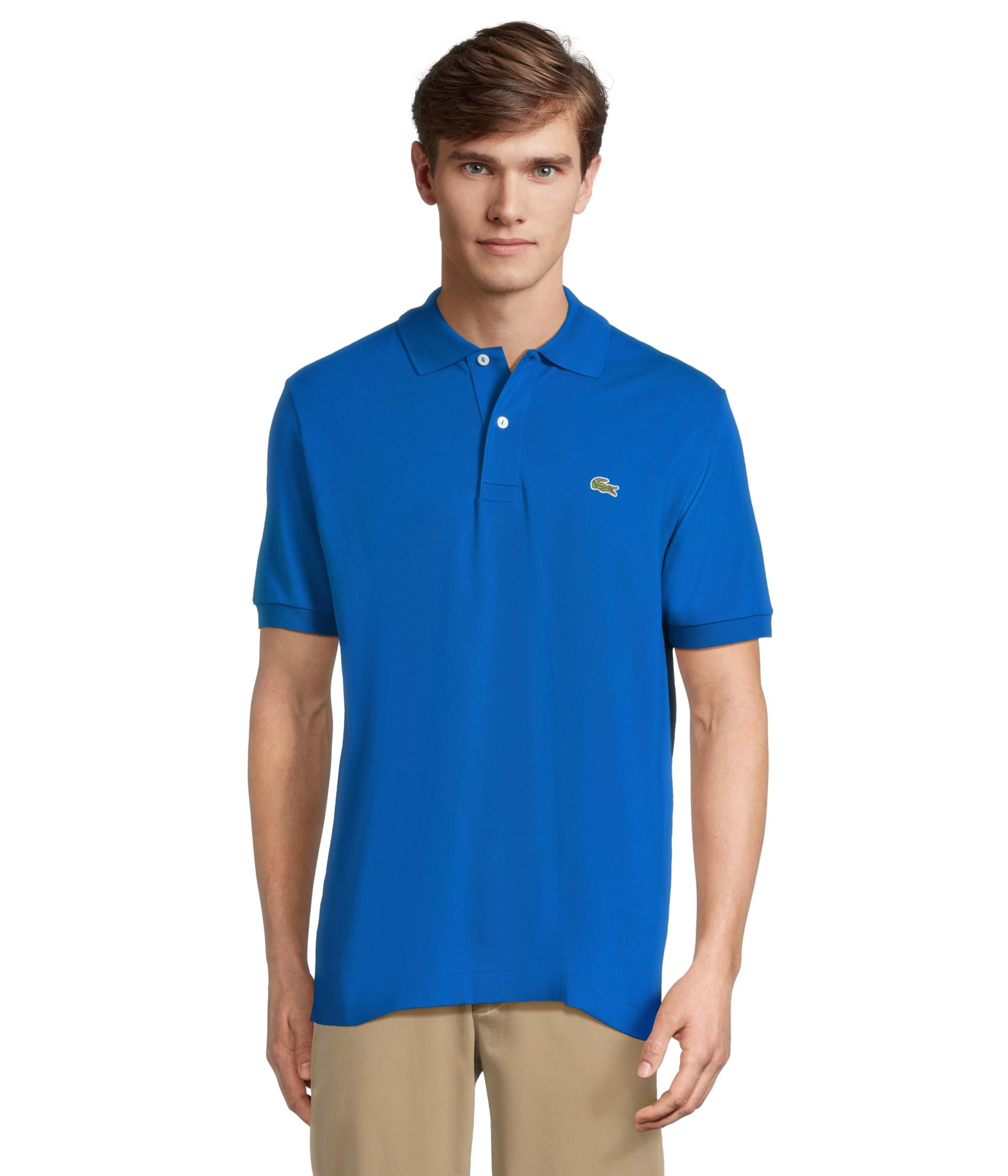 

Поло Lacoste Classic Fit L.12.12 Light Pique Polo, цвет Gipsy Blue