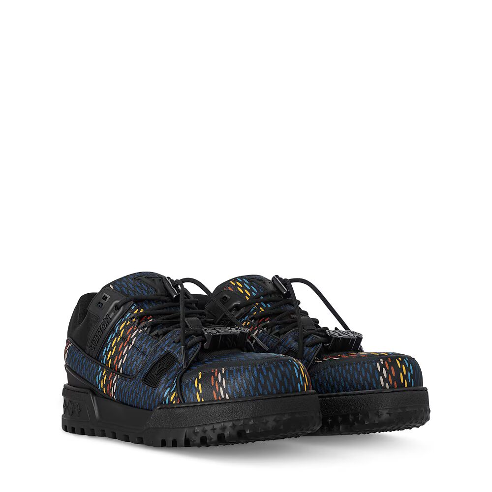 

Кроссовки LV Trainer Maxi Louis Vuitton, черный