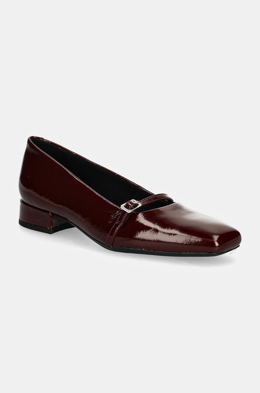 Кожаные балетки DEBBI Vagabond Shoemakers, гранатовый
