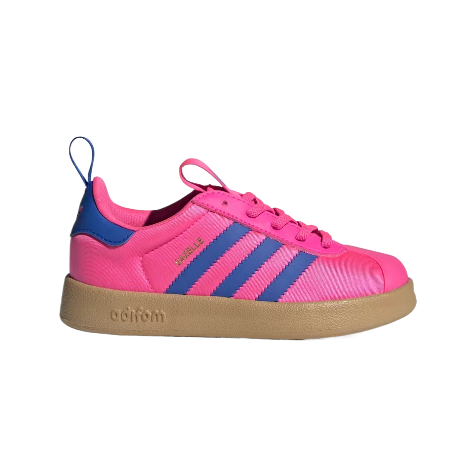 AdiFOM низкие детские повседневные кроссовки для детей 3-7 лет Adidas Originals, фиолетовый — фото 2