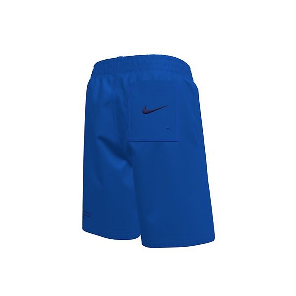 Мальчиковые плавки-шорты для плавания Volley 7 дюймов с подкладкой Nike, Blue Crystal — фото 2
