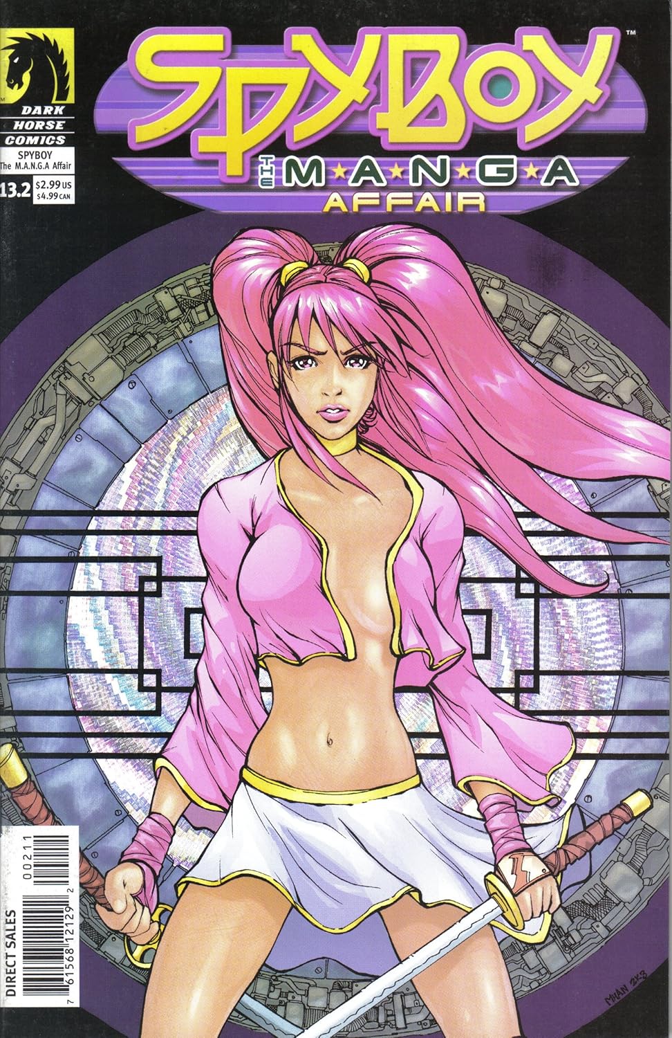 

Spyboy: The Manga Affair, Version 13.2; May 2003 (Dark Horse Comics)