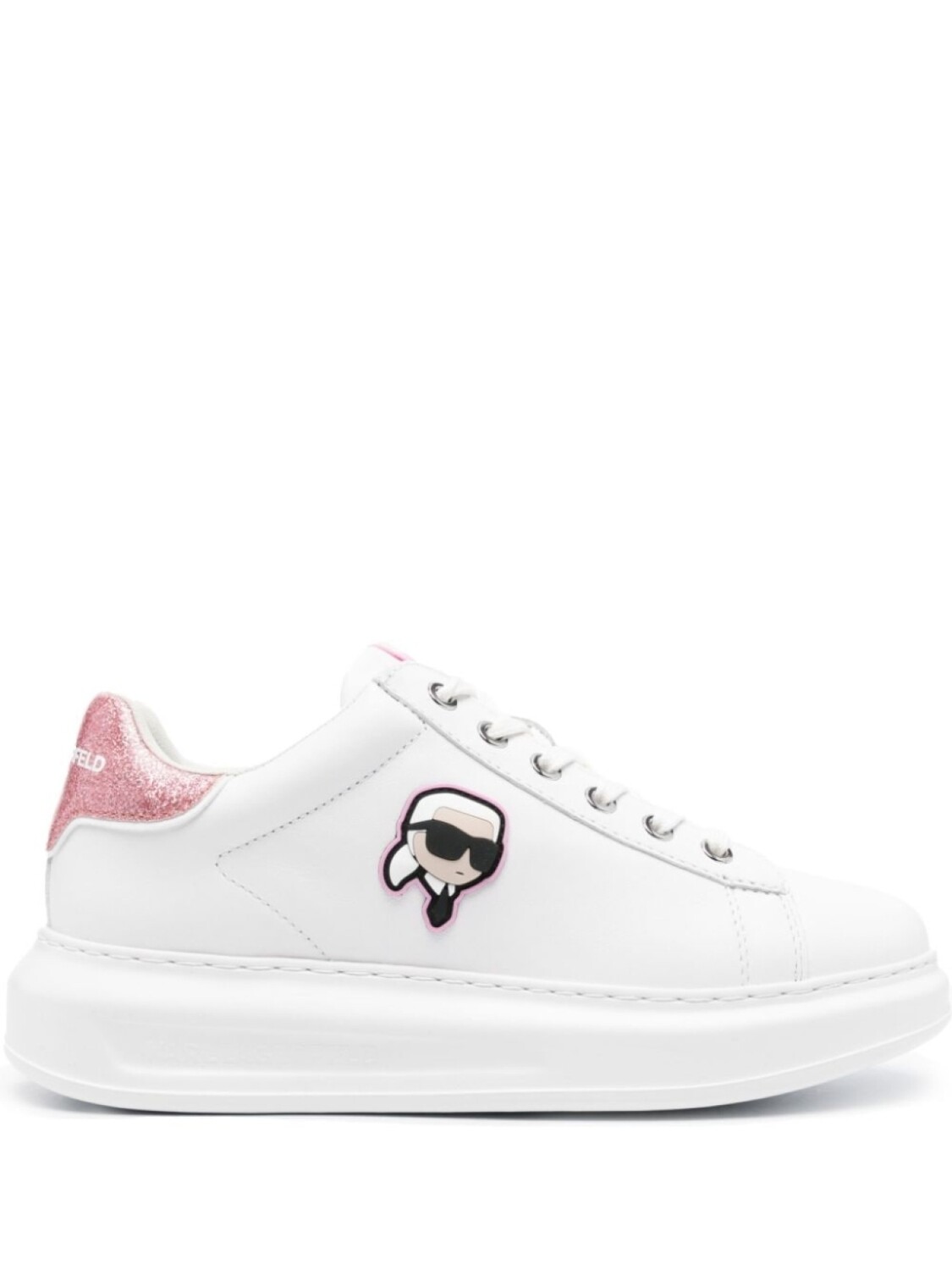 

Кроссовки Karl Lagerfeld K/Ikonik, белый/розовый