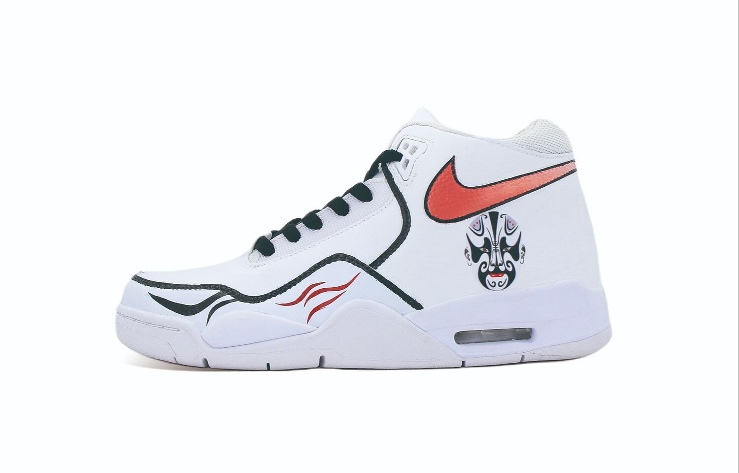 

Кроссовки Nike Flight Legacy Vintage Basketball Shoes Unisex Mid-top White/black, белый