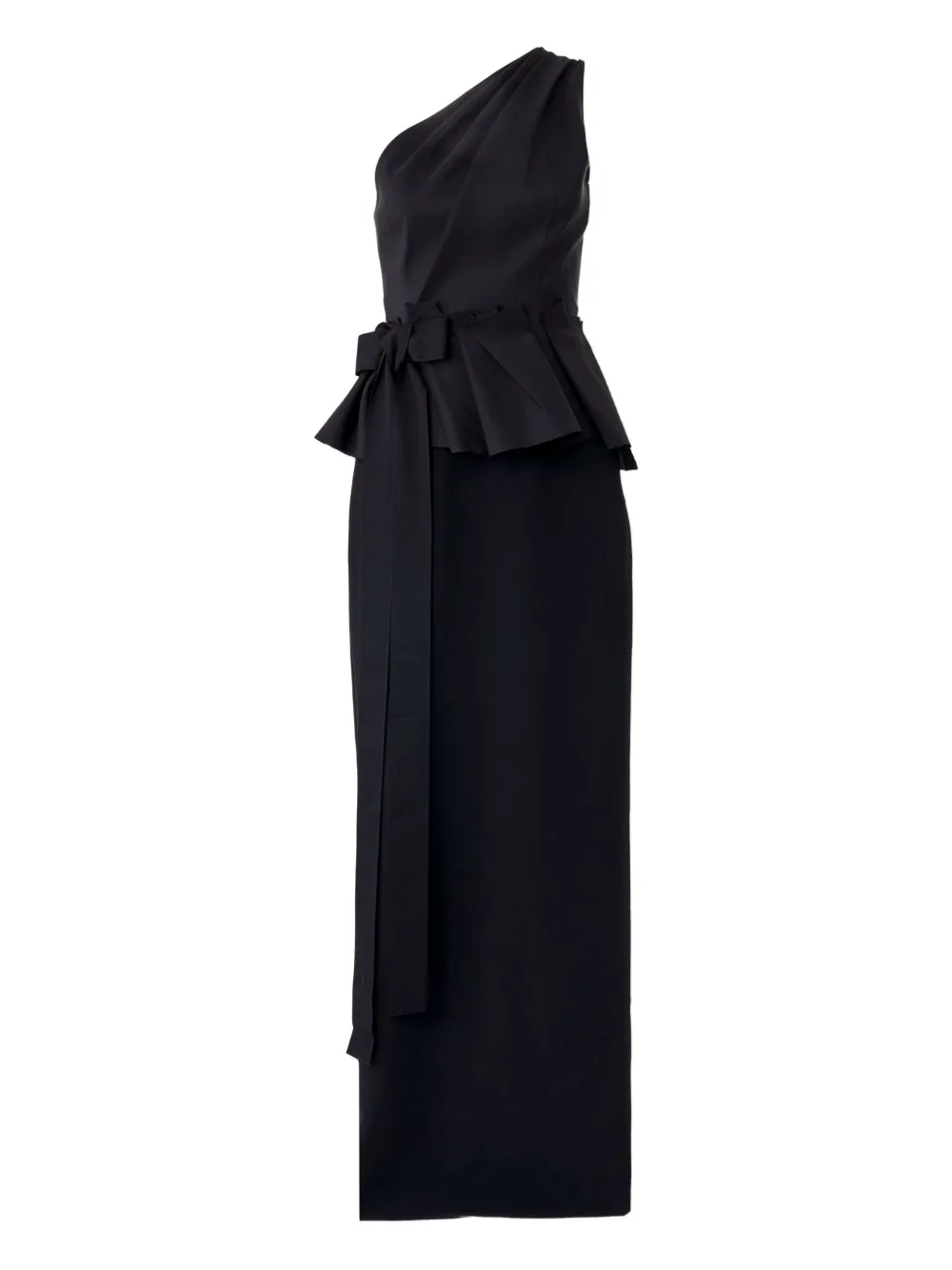 

Платье с бантом Carolina Herrera, черный