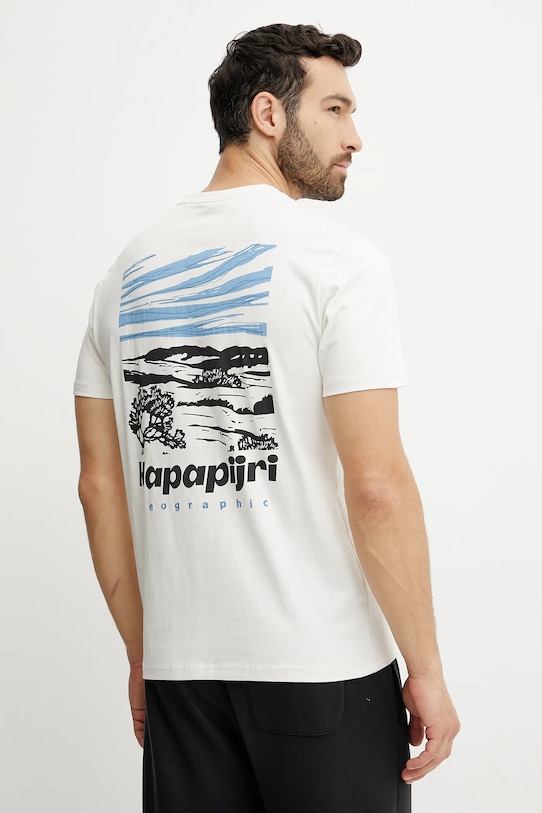 

Хлопковая футболка S-Vignoni Napapijri, бежевый