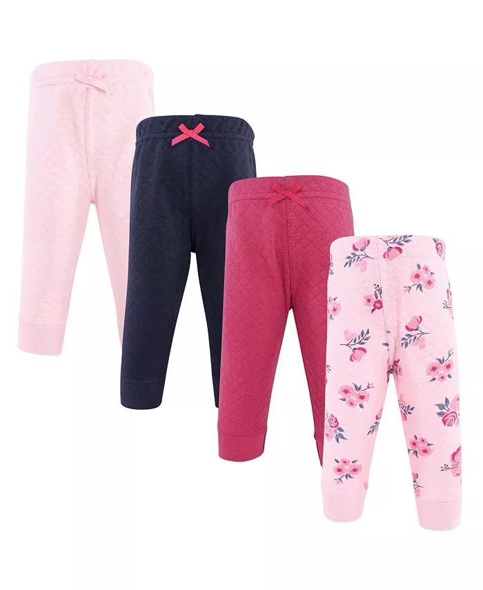 

Комплект из четырех стеганых спортивных брюк Hudson Comfort для мальчиков Hudson Baby, розовый