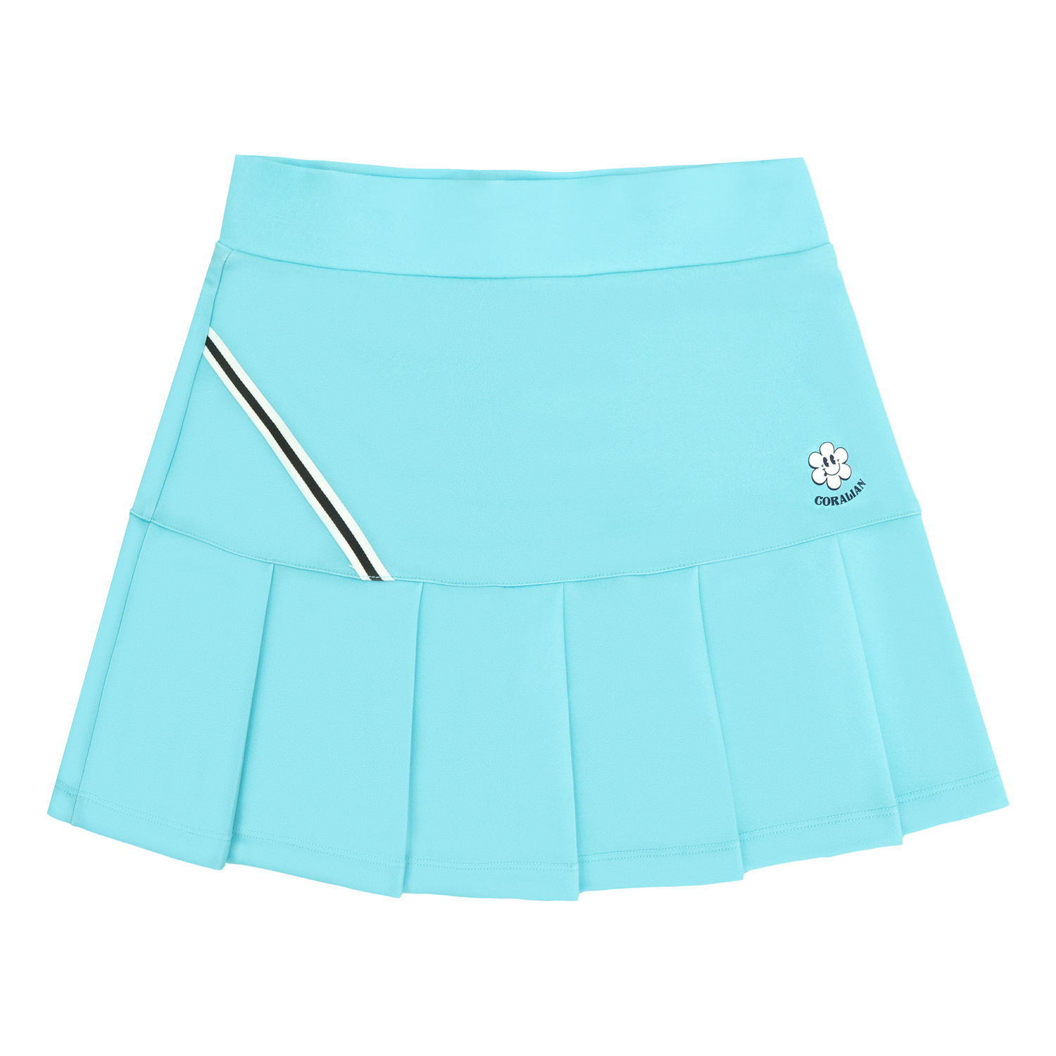 

CORALIAN Повседневная короткая юбка женская синяя