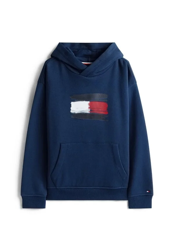 Толстовка с флагом Tommy Hilfiger, Dark Night Navy — фото 4