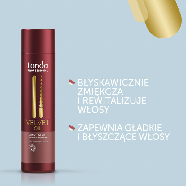 Кондиционер для восстановления и питания волос, 250 мл Londa Professional Velvet oil — фото 2