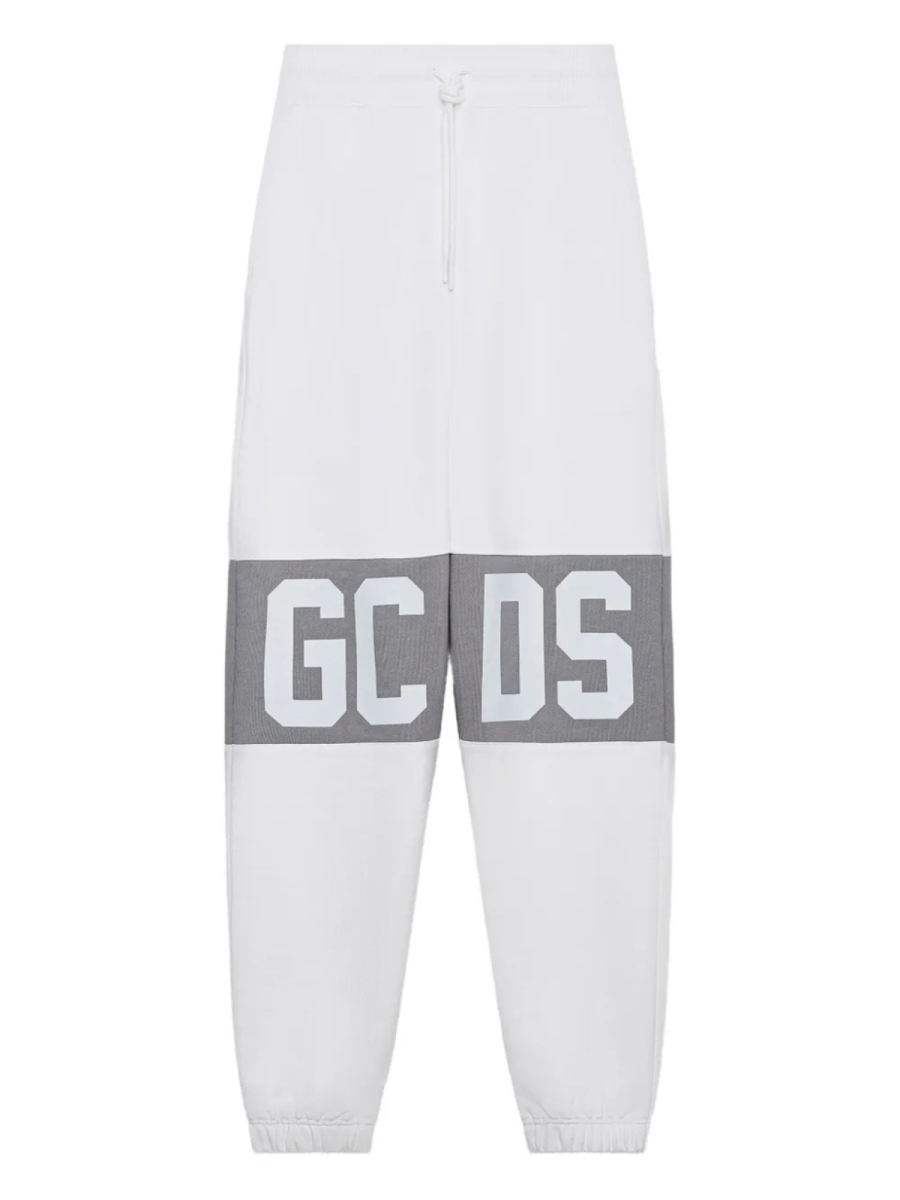 

Хлопковые спортивные штаны с логотипом GCDS, белый