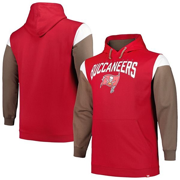 

Мужской красный свитшот Tampa Bay Buccaneers Big & Tall Profile
