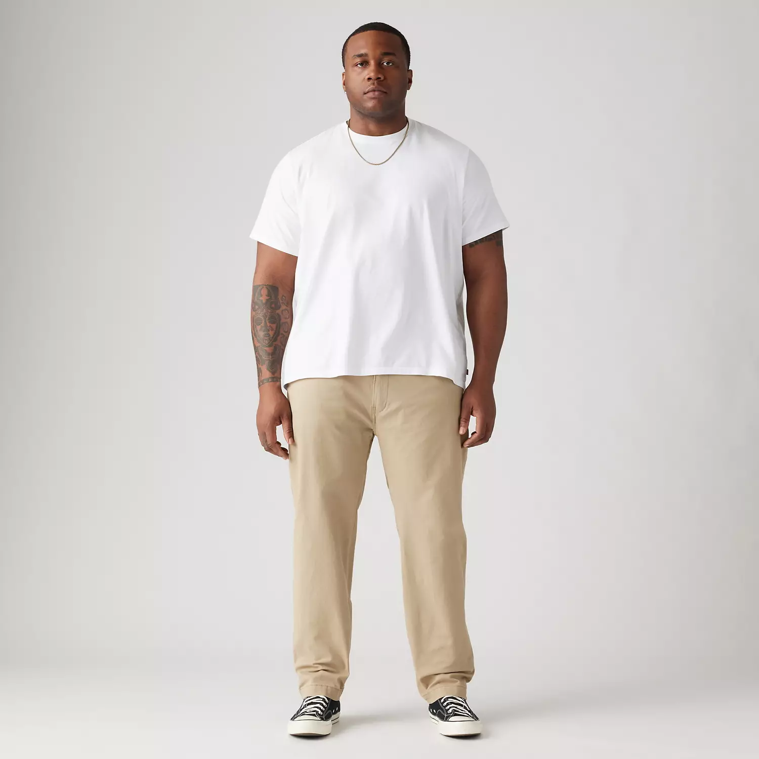 

Мужские брюки levi's xx Chino стандартного зауженного кроя (большие и высокие), коричневый