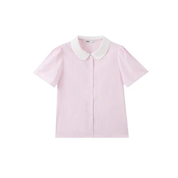 

Блузка женская с воротником Peter Pan SPAO, розовый