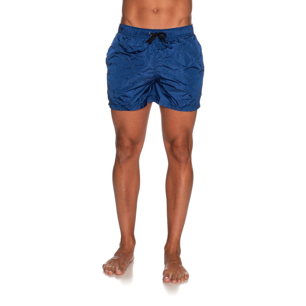 

Синий нейлоновый мужской купальник Refrigiwear