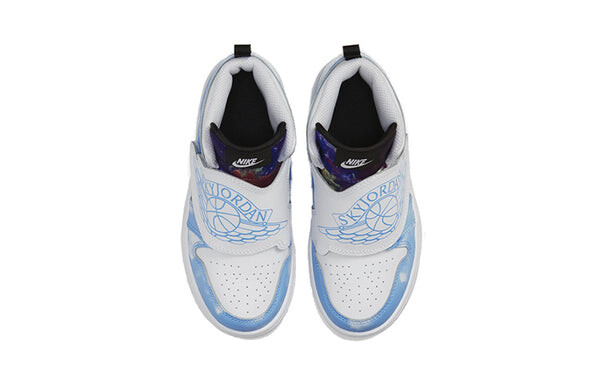 Кроссовки небо 1 Air Jordan, синий — фото 3
