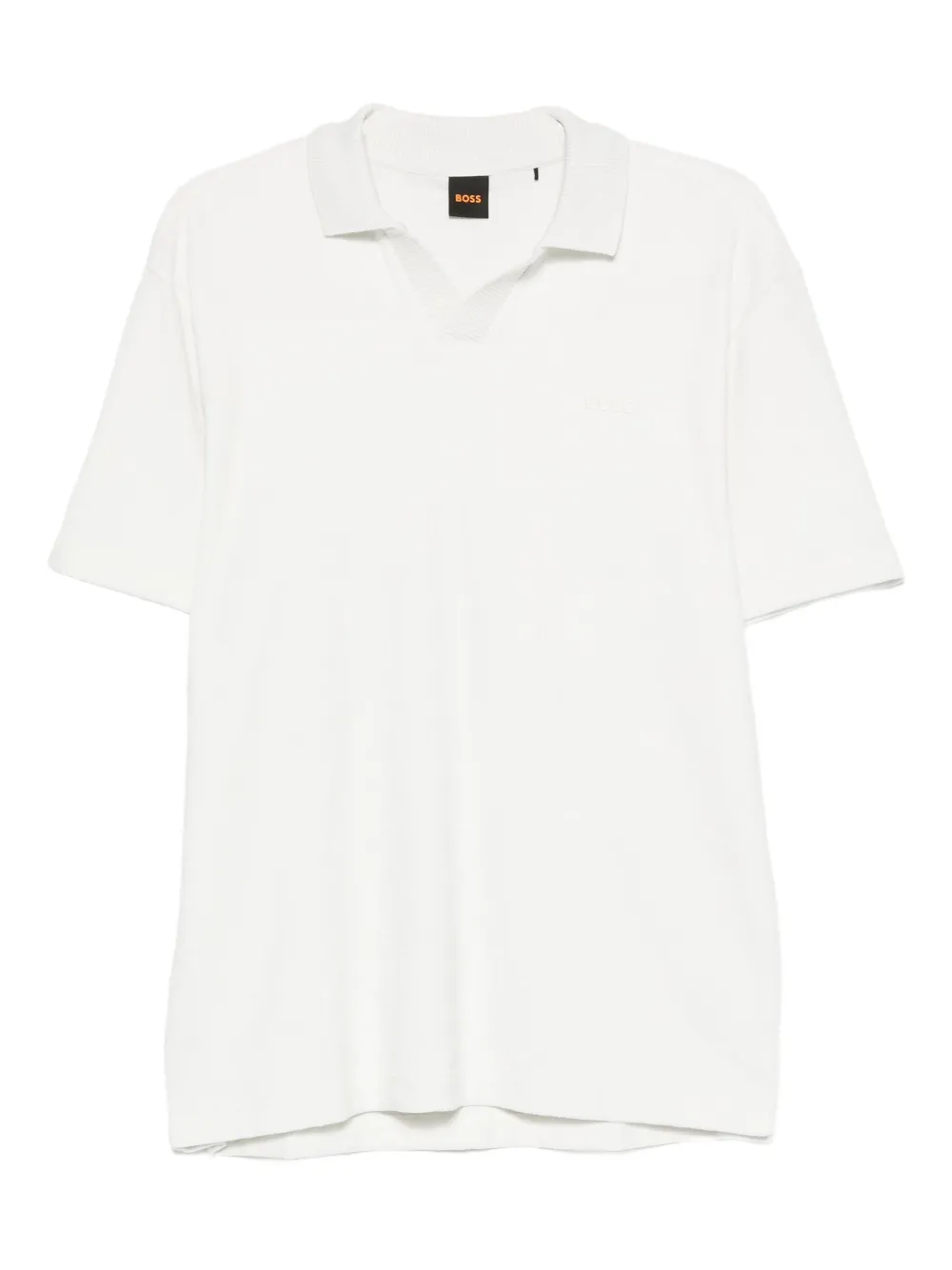 

Футболка поло с короткими рукавами BOSS, белый