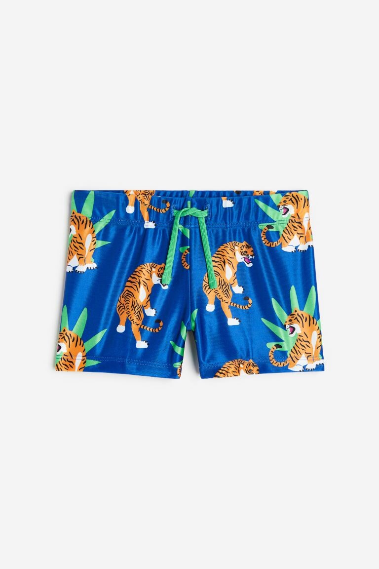 

Короткий купальник с шортами H&M, синий