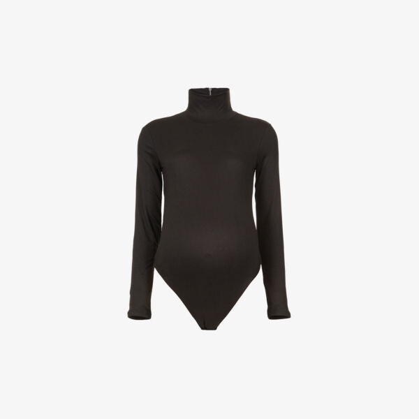

Для беременных Боди The Lara из эластичного трикотажа Bumpsuit, черный