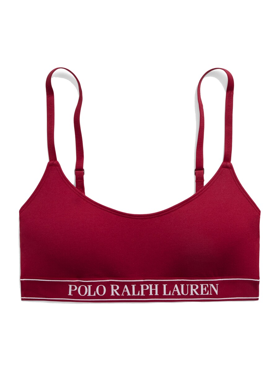 

Бюстгальтер без косточек Polo Ralph Lauren, цвет Blood red