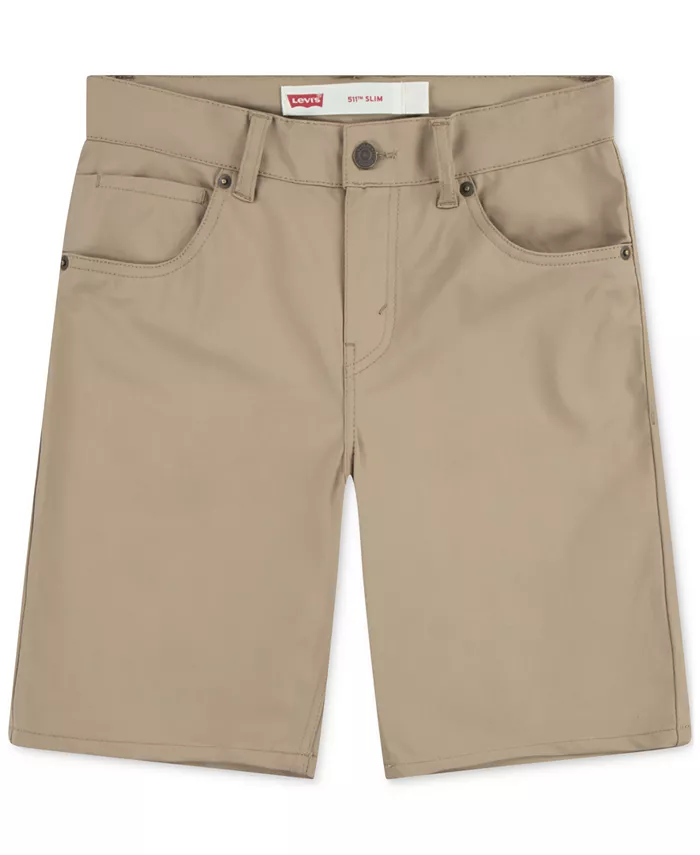 

Шорты Big Boys 511 Slim Fit Performance Stretch Levi's, золотой