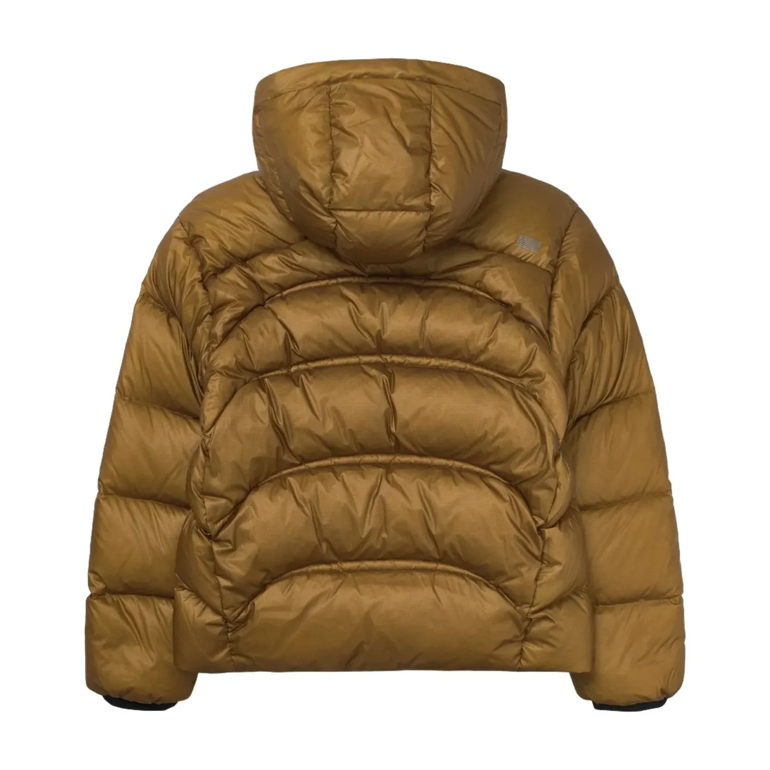 Кроссовки New Balance Flying 77 Superlight Hooded Heavy Goose Down, азиатский размер, цвет «горчичный», желтый — фото 2