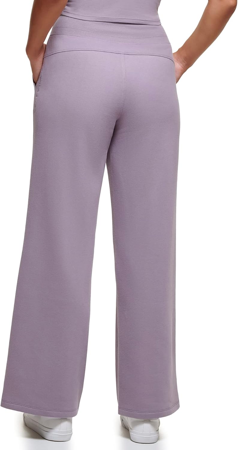 Женский базовый укороченный топ-борцовка Calvin Klein, Smokey Lilac — фото 3