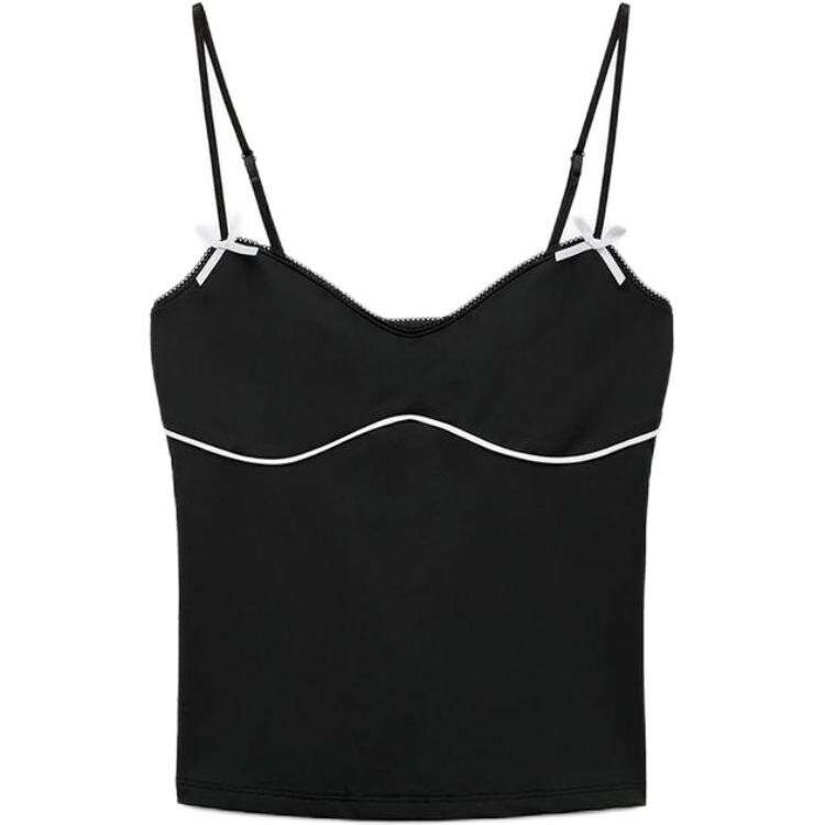 

Майка женская черная Zara