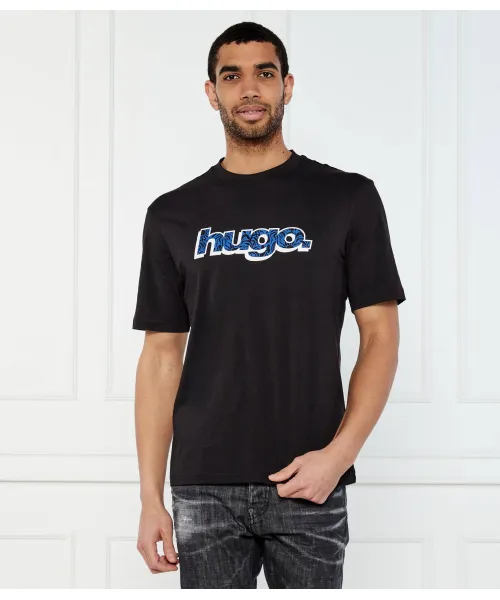 

Футболка нугибол Regular fit Hugo Blue, черный