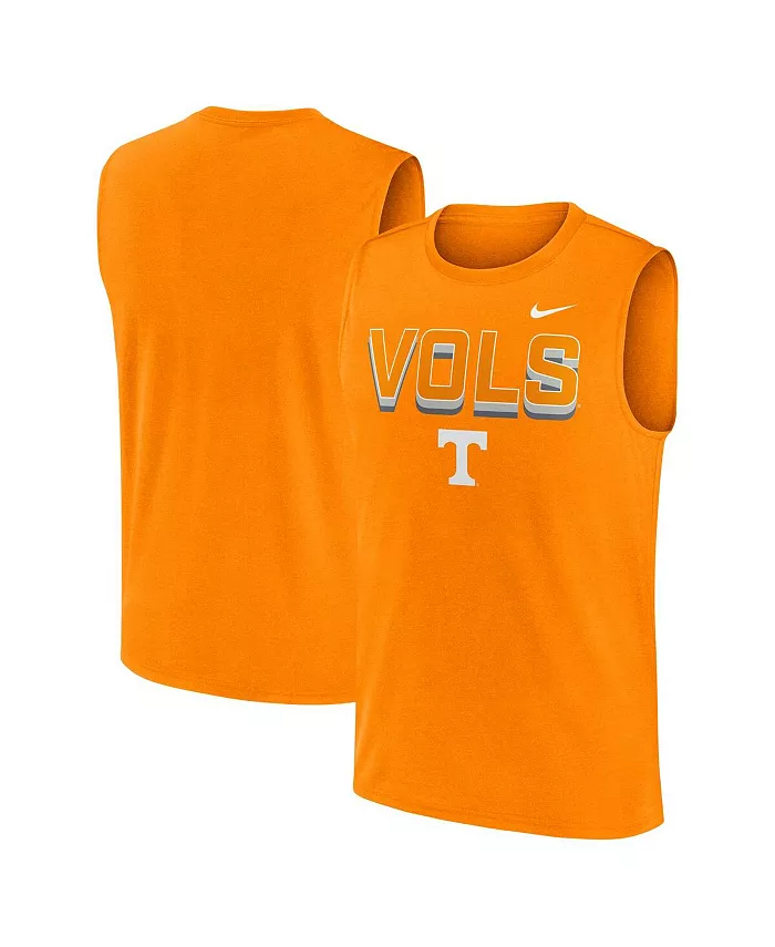 

Мужская майка для тренировок Tennessee Orange Tennessee Volunteers Primetime Tricode Legend Performance Nike