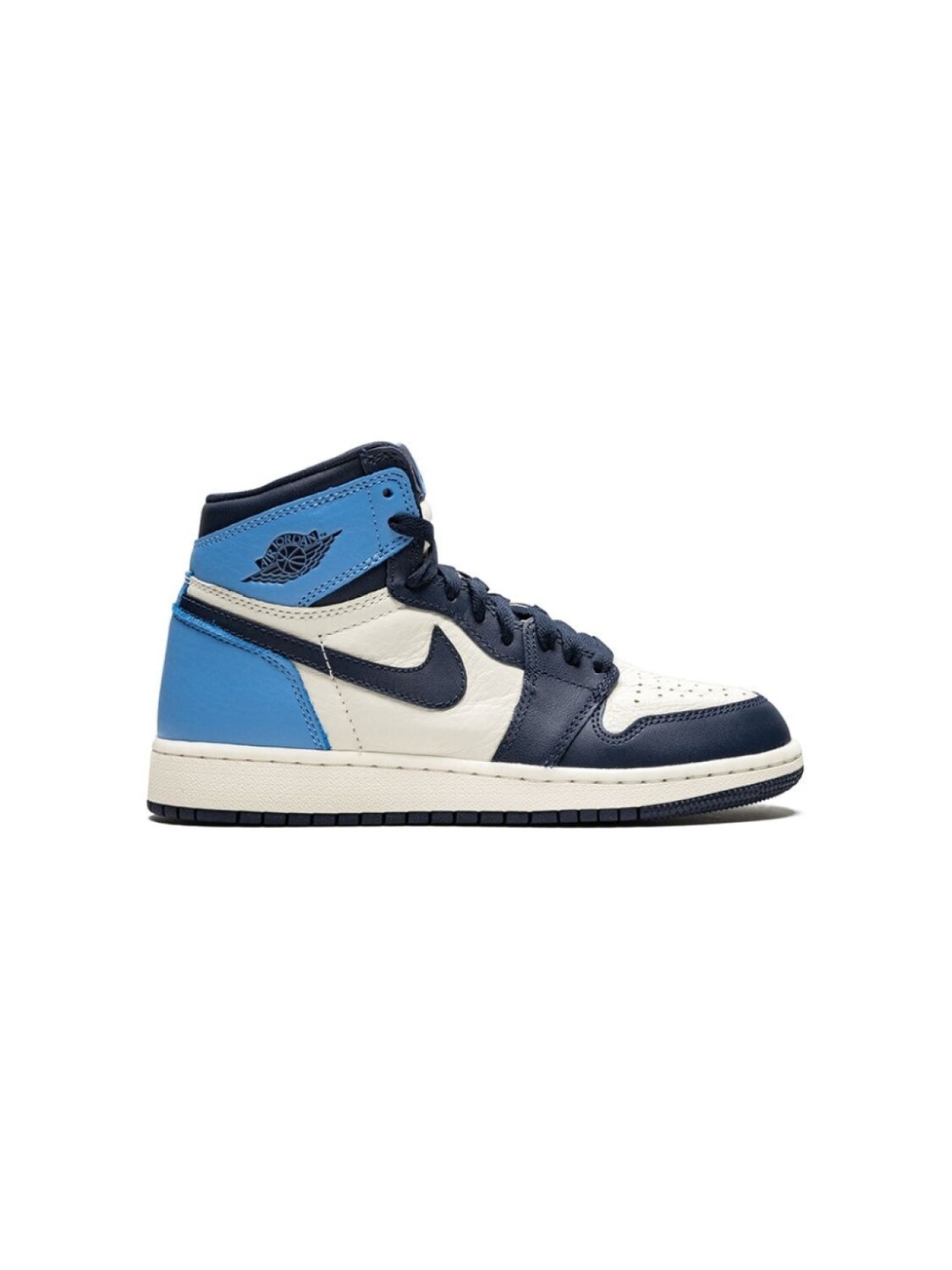 

Кроссовки Air Jordan 1 Retro High OG Jordan Kids, синий