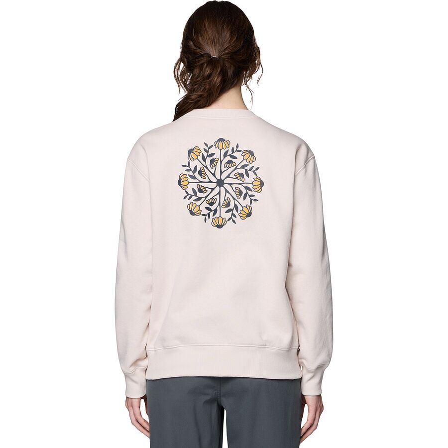 

Женский пуловер Seek Floral Pullover Crew Mountain Hardwear Mountain Hardwear, Talc