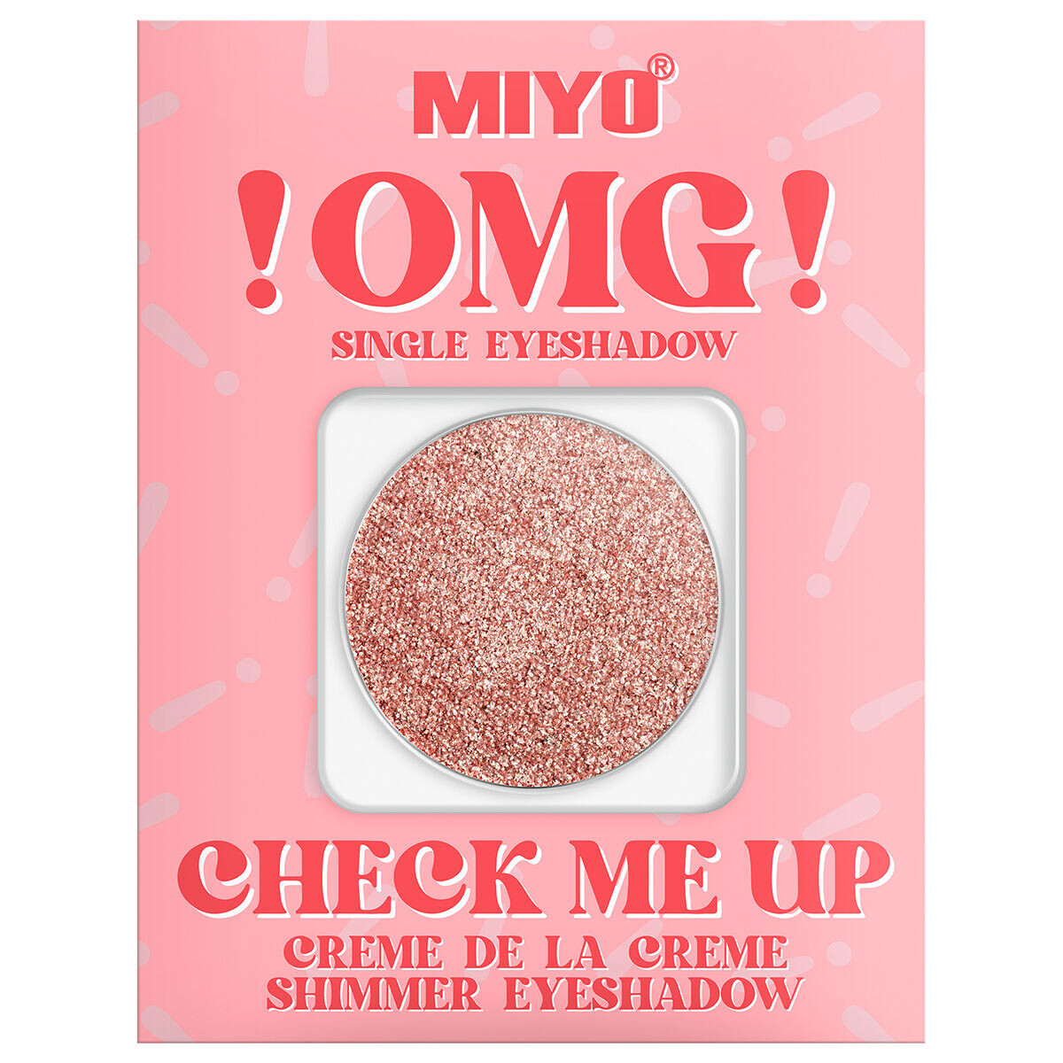 

Кремовые тени для век 27 леденец Miyo Omg! Check Me Up, 1,3 гр