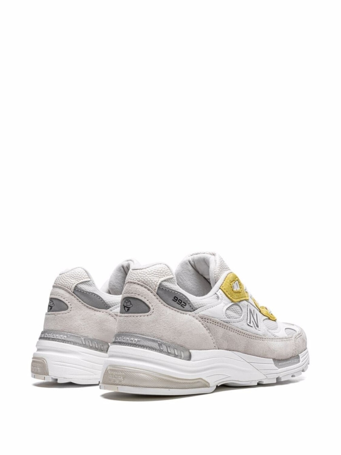 New Balance кроссовки 992 из коллаборации с Paperboy, белый — фото 3