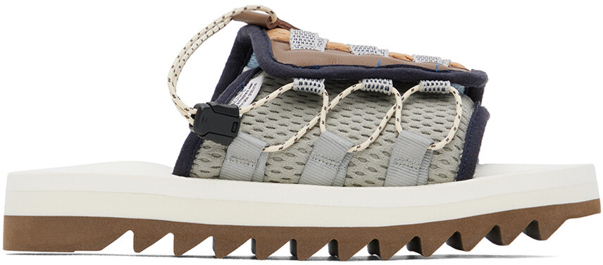 

Темно-синие с белыми сандалии OG-195-2ab Suicoke