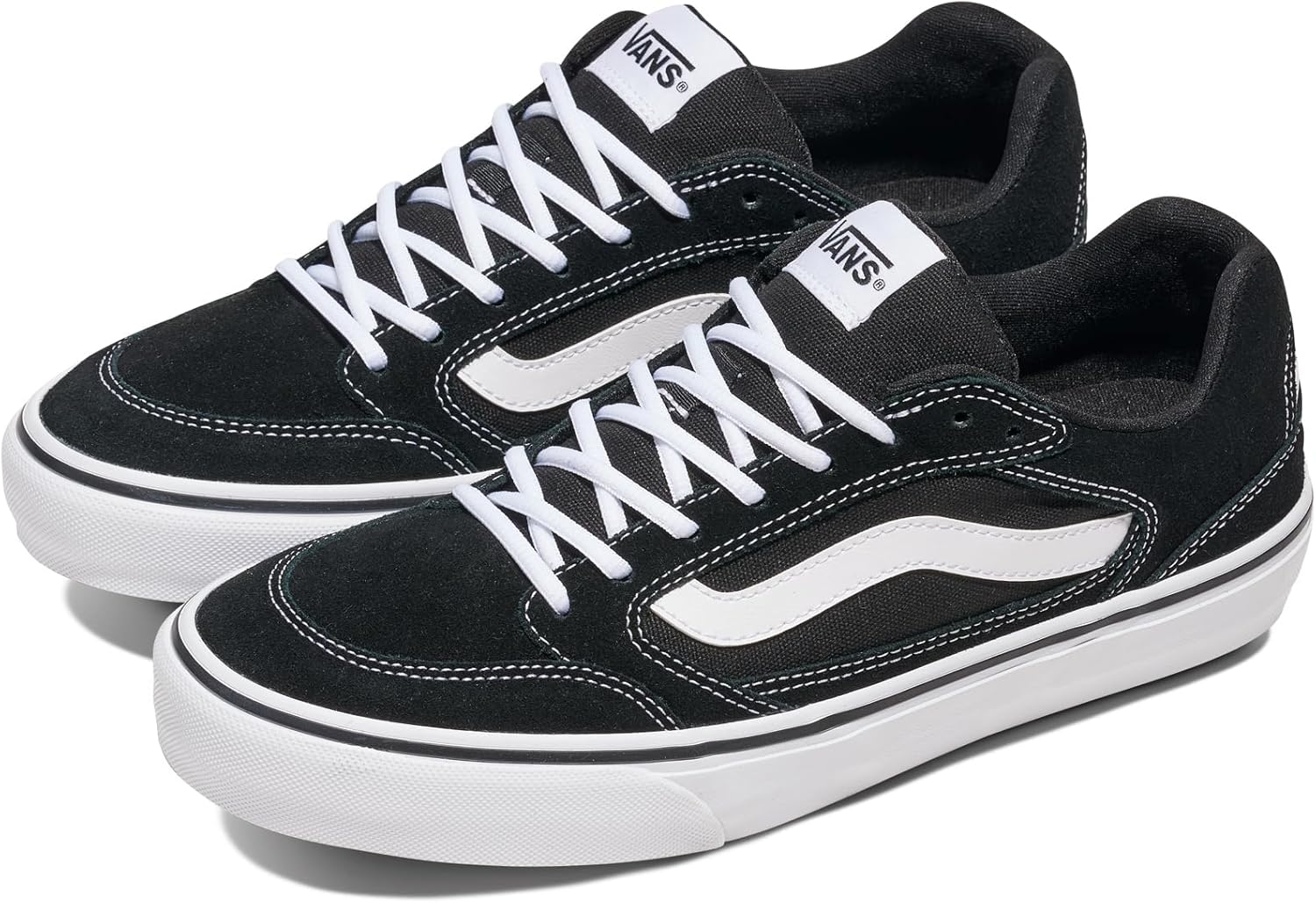 Мужские кеды Vans Fairview Deluxe низкие, белый — фото 2