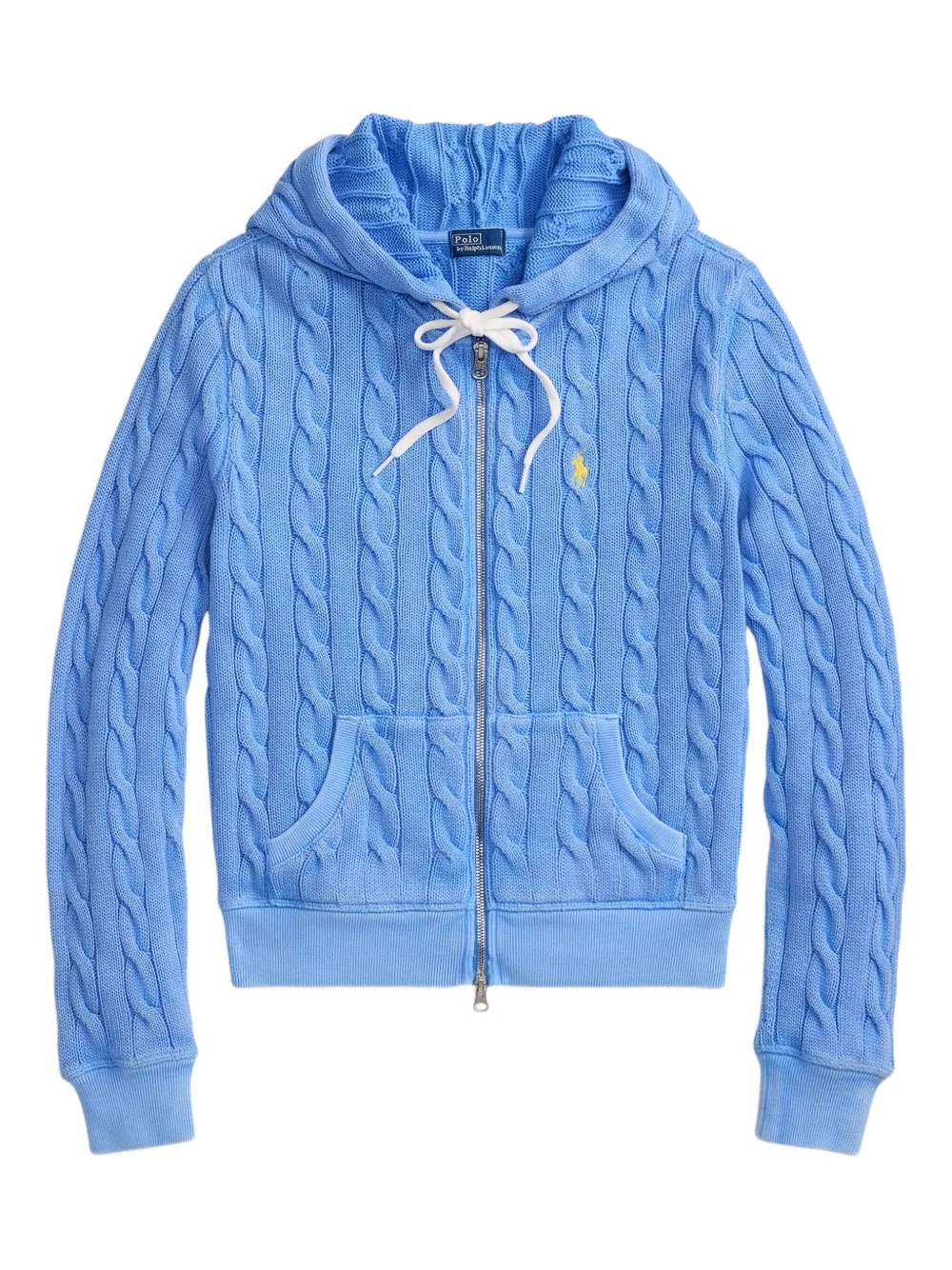 

Худи фактурной вязки POLO RALPH LAUREN, синий
