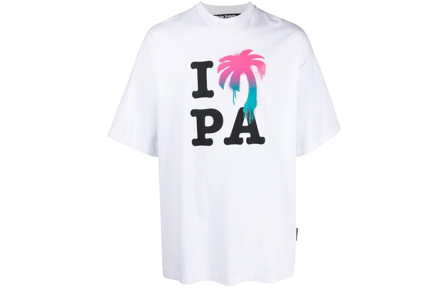 

Футболка с логотипом Palm Angels, белый