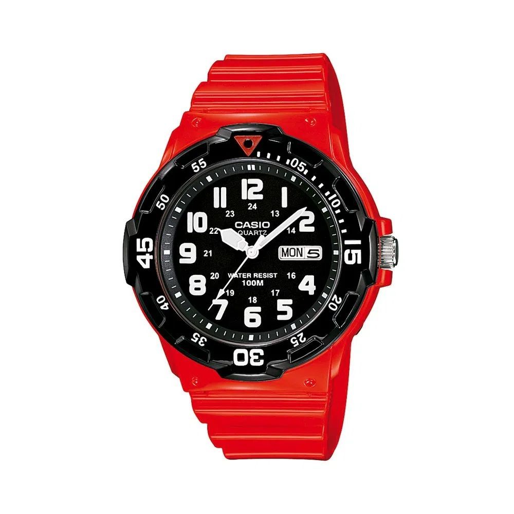 

Часы из красной смолы Casio