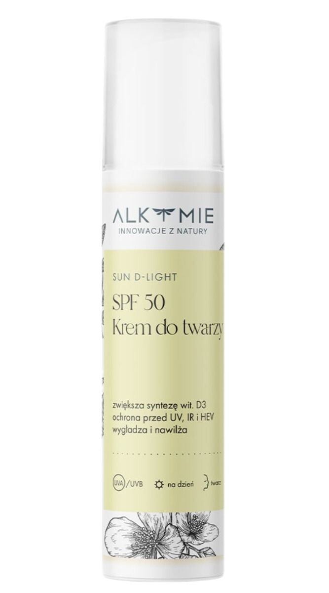 

Крем для лица Alkmie Sun D-Light SPF50, 50 мл