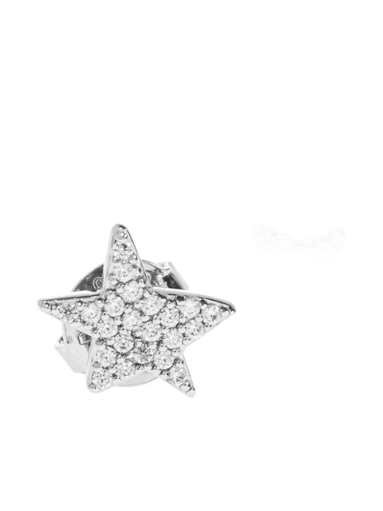 

Серьги в форме звезд, украшенные кристаллами Zadig&Voltaire, серебряный