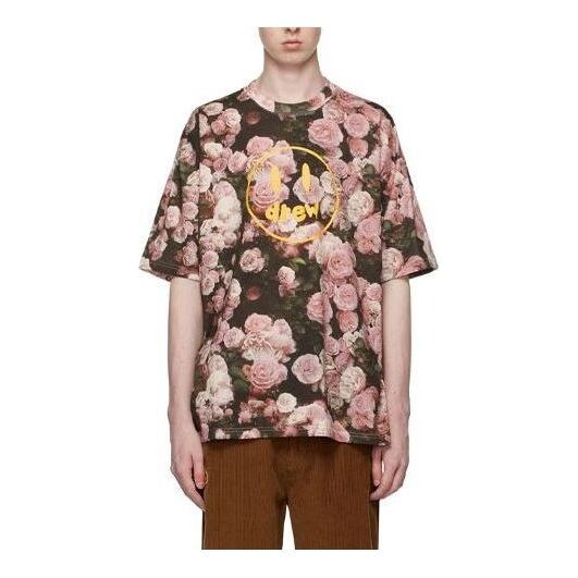 

Футболка ssense exclusive painted mascot t-shirt 'pink khaki' Drew House, розовый