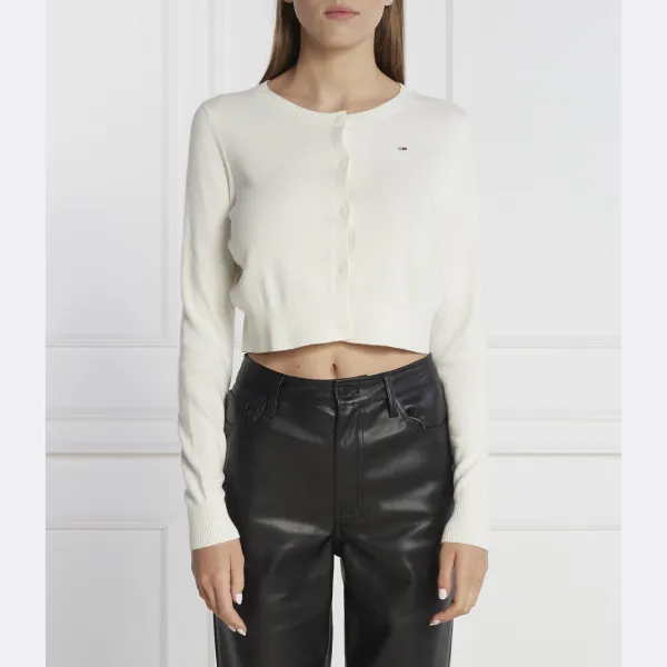 

Укороченный кардиган Tommy Hilfiger, белый