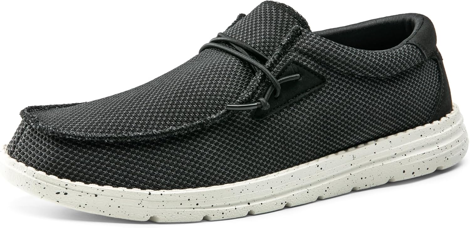 

Мужские повседневные слипоны Bruno Marc с эластичной подошвой 1.0, белый/черный