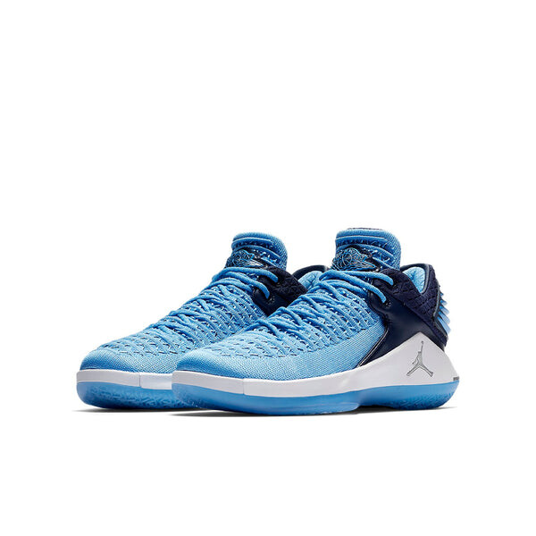 Кроссовки 32 низкие Air Jordan, синий — фото 3